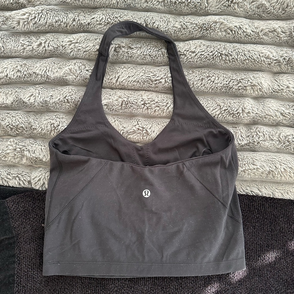 Lululemon Black Halter Top - Picture 2 of 4
